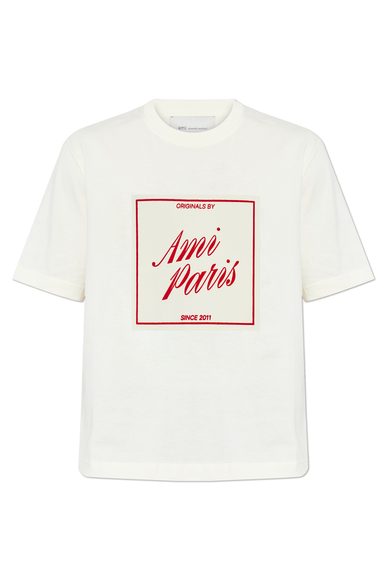 Ami Alexandre Mattiussi T-shirt with print | Men's | Vitkac